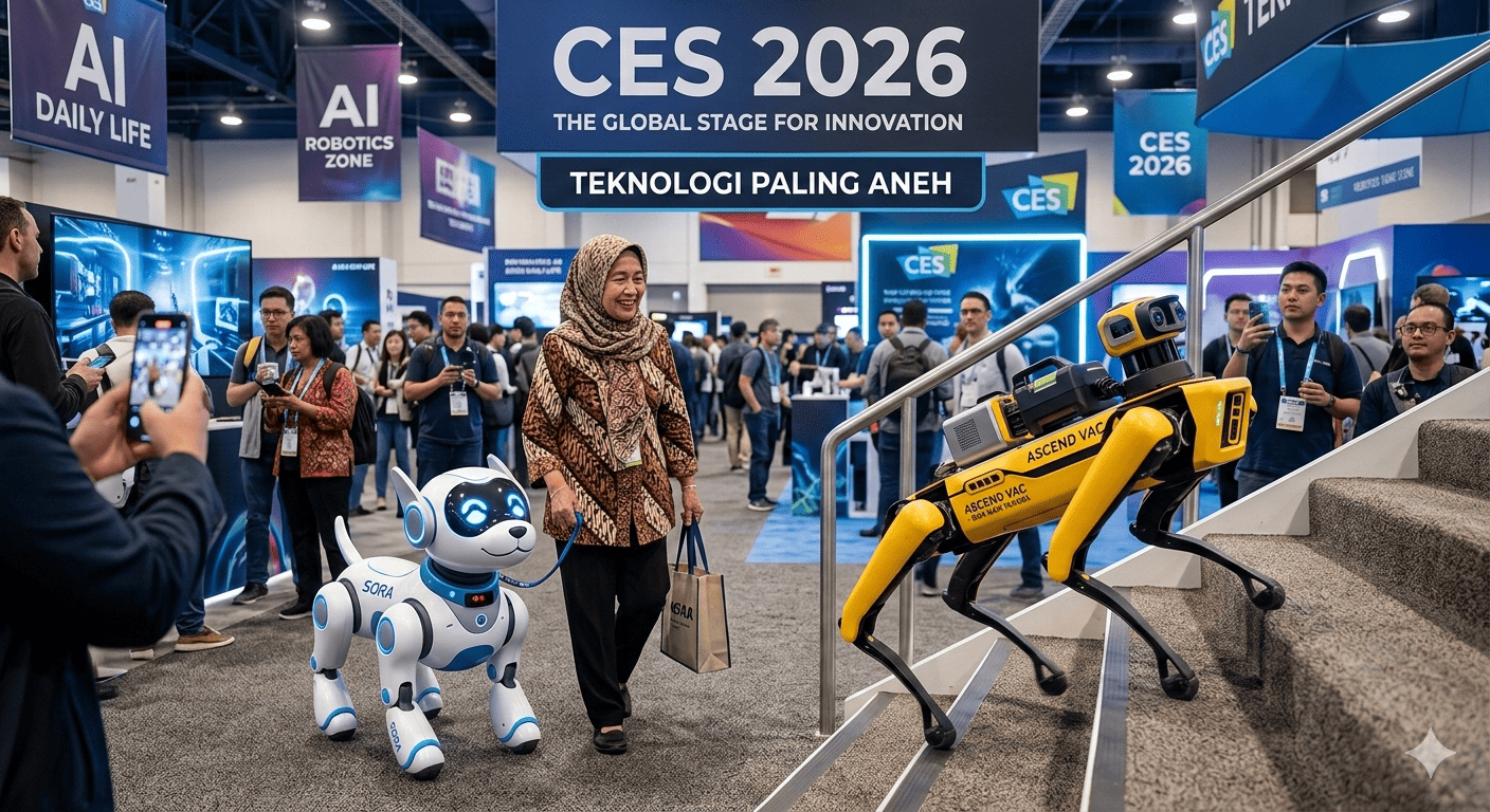 CES 2026 Memukau Dunia, Gadget Cerdas dan Kendaraan Otonom Jadi Sorotan